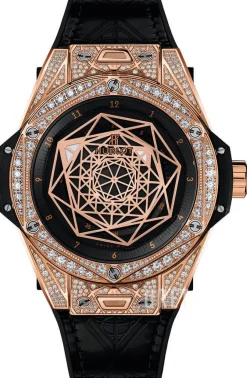 Big Bang 39mm Svart/Gummi Ø39 mm