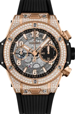 Big Bang 42mm Svart/Gummi Ø42 mm