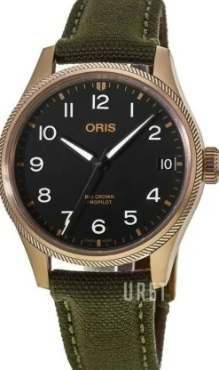 Big Crown Svart/Läder Ø41 mm