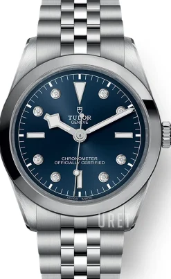 Black Bay 36 Blå/Stål Ø36 mm