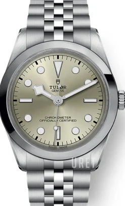 Black Bay 36 Champagnefärgad/Stål Ø36 mm