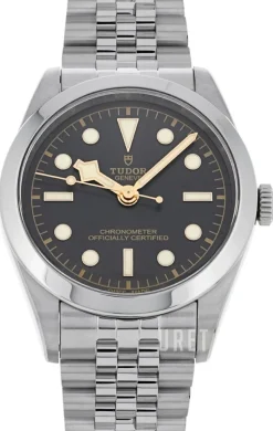 Black Bay 36 Svart/Stål Ø36 mm