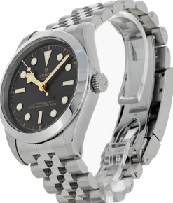 Black Bay 36 Svart/Stål Ø36 mm