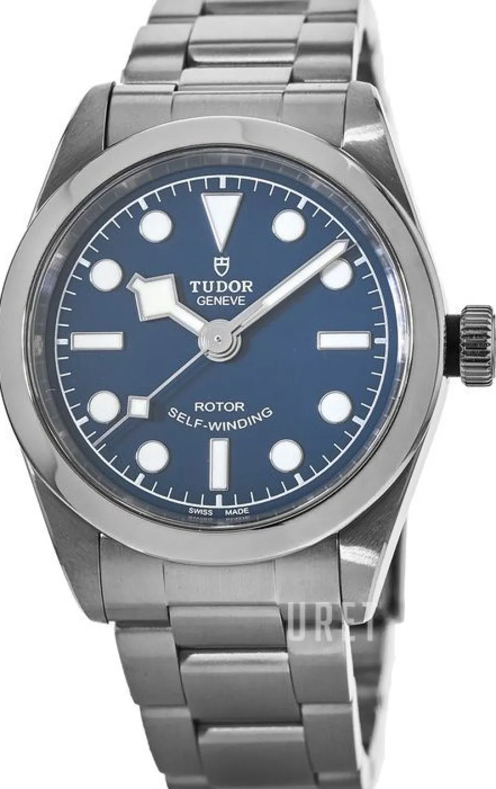 Black Bay Blå/Stål Ø32 mm