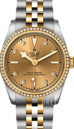 Black Bay Champagnefärgad/Stål Ø31 mm