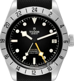 Black Bay Pro Svart/Läder Ø39 mm