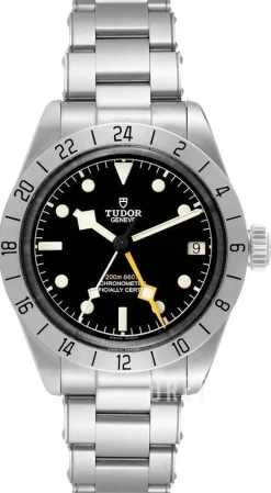 Black Bay Pro Svart/Stål Ø39 mm