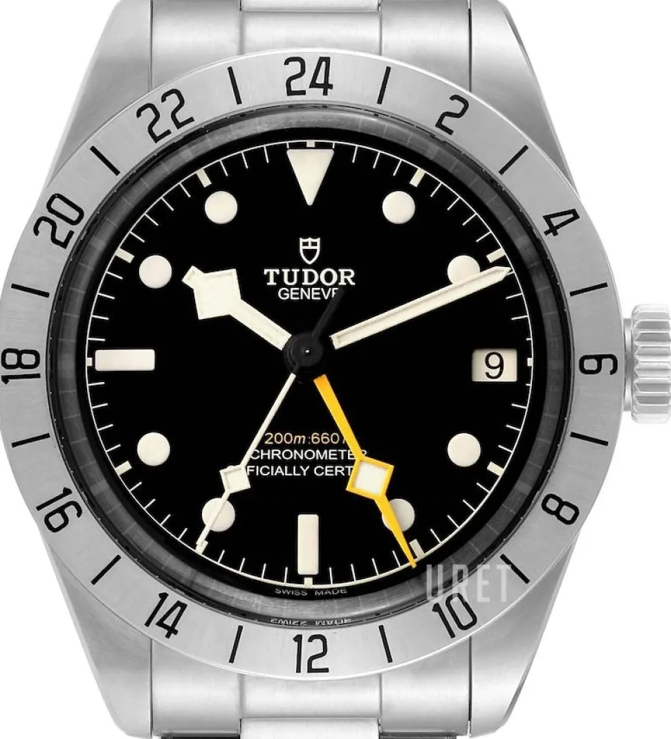 Black Bay Pro Svart/Stål Ø39 mm