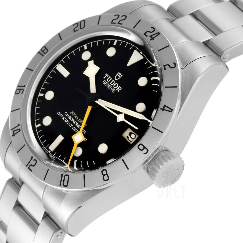 Black Bay Pro Svart/Stål Ø39 mm