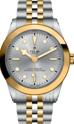 Black Bay Silverfärgad/Stål Ø39 mm