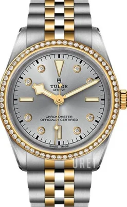 Black Bay Silverfärgad/Stål Ø36 mm