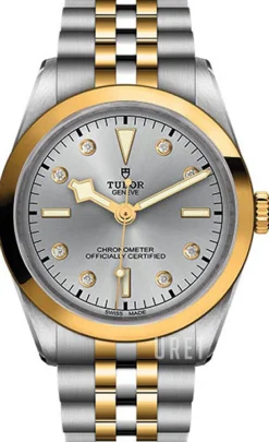 Black Bay Silverfärgad/Stål Ø36 mm