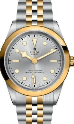 Black Bay Silverfärgad/Stål Ø41 mm