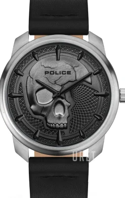 Bleder Grå/Läder Ø44 mm