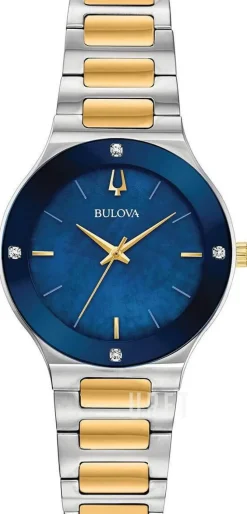 Blå/Gulguldtonat stål Ø32 mm