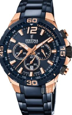 Blå/Stål Ø44.5 mm