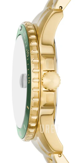 Blue Grön/Guldtonat stål Ø42 mm