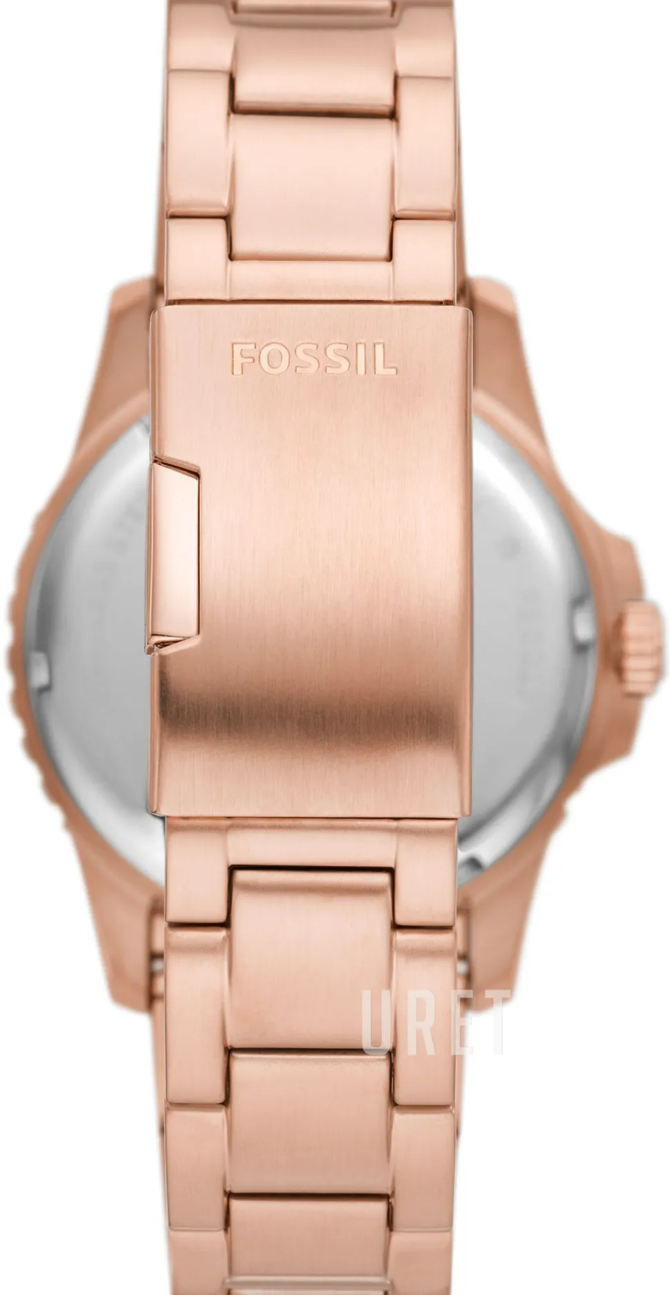 Blue Svart/Roséguldstonat stål Ø42 mm