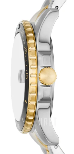 Blue Svart/Stål Ø42 mm