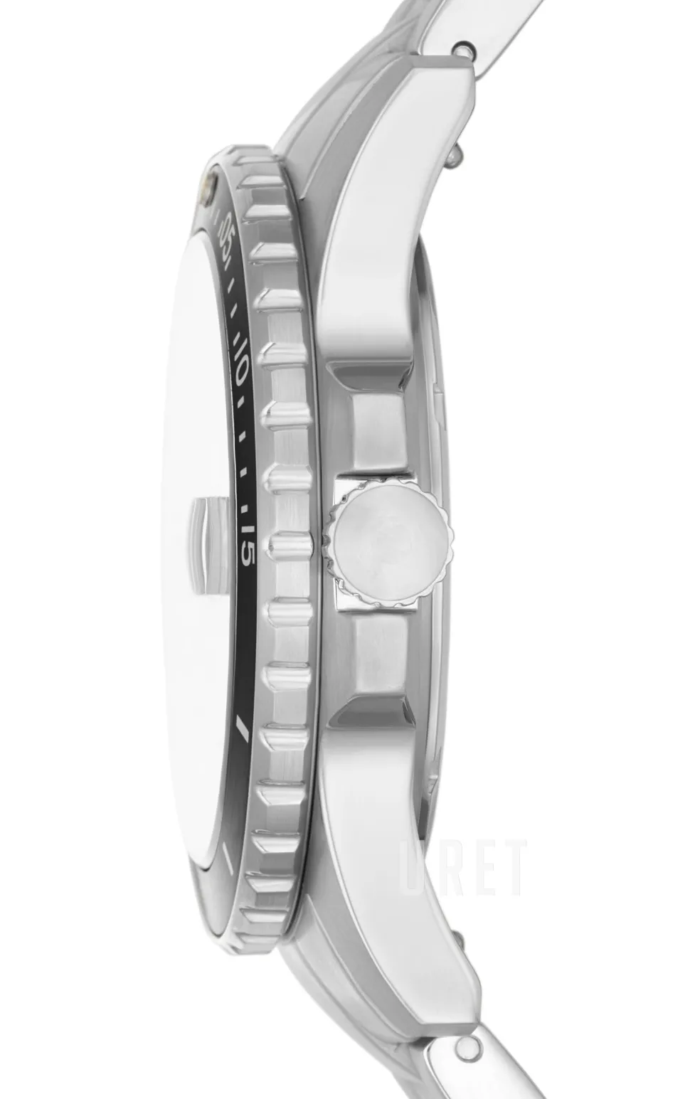 Blue Svart/Stål Ø42 mm