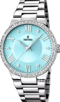 Boyfriend Blå/Stål Ø36.5 mm