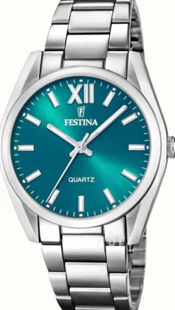 Boyfriend Blå/Stål Ø37 mm