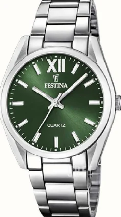 Boyfriend Grön/Stål Ø37 mm