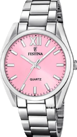 Boyfriend Rosa/Stål Ø36.8 mm