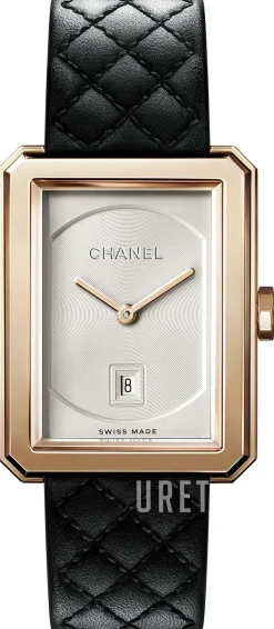 Boy-Friend Silverfärgad/Läder