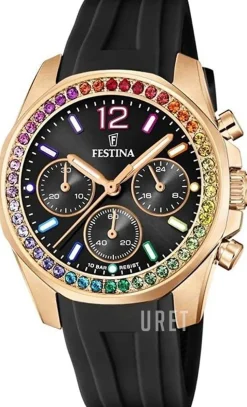 Boyfriend Svart/Gummi Ø38.1 mm