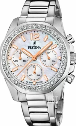 Boyfriend Vit/Stål Ø39 mm