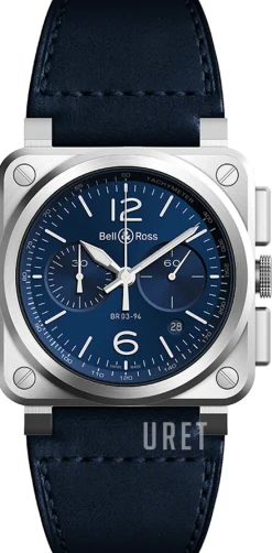 Br 03-94 Blå/Läder