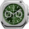 BR 05 Chrono Grön/Stål Ø42 mm
