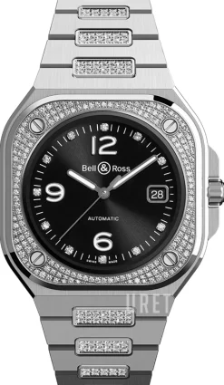 BR 05 Diamond Svart/Stål Ø40 mm