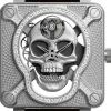 BR 01 Laughing Skull Läder Ø46 mm