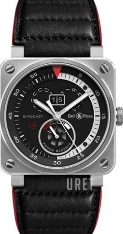 BR 03-90 Svart/Läder Ø42 mm