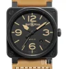 BR 03-92 Svart/Läder Ø42 mm