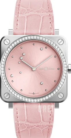 BR S Rosa/Läder Ø39 mm