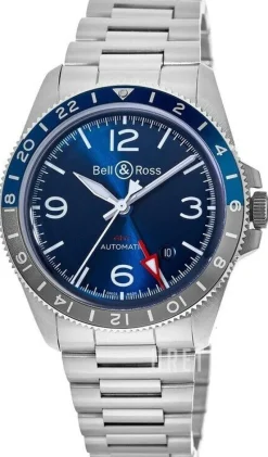 Br V2-93 Blå/Stål Ø41 mm