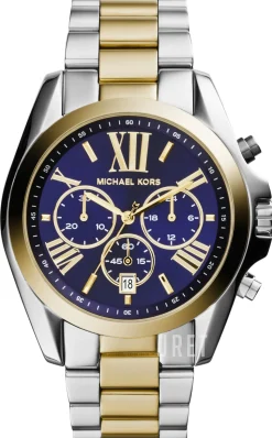 Bradshaw Blå/Guldtonat stål Ø42 mm