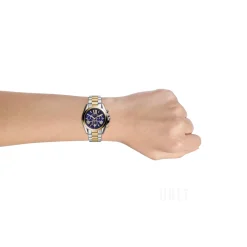 Bradshaw Blå/Guldtonat stål Ø42 mm