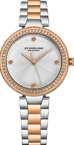 Brilliance Silverfärgad/Roséguldstonat stål Ø32 mm