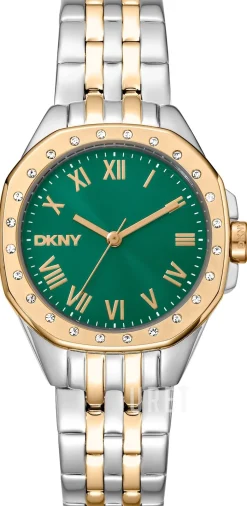 Brooklyn Mini Grön/Guldtonat stål Ø30 mm