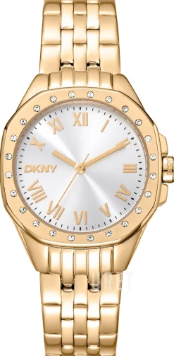 Brooklyn Mini Silverfärgad/Guldtonat stål Ø30 mm