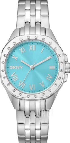 Brooklyn Mini Turkos/Stål Ø30 mm