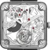 BR-X2 Tourbillon Skeleton Micro Rotor Läder Ø42.5 mm