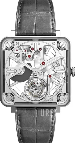 BR-X2 Tourbillon Skeleton Micro Rotor Läder Ø42.5 mm
