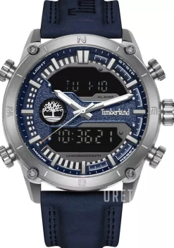 Bucksport Blå/Läder Ø46 mm