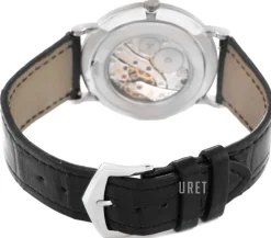 Calatrava Clous De Paris Vit/Läder Ø36 mm