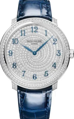 Calatrava Diamantinfattad/Läder Ø36.5 mm